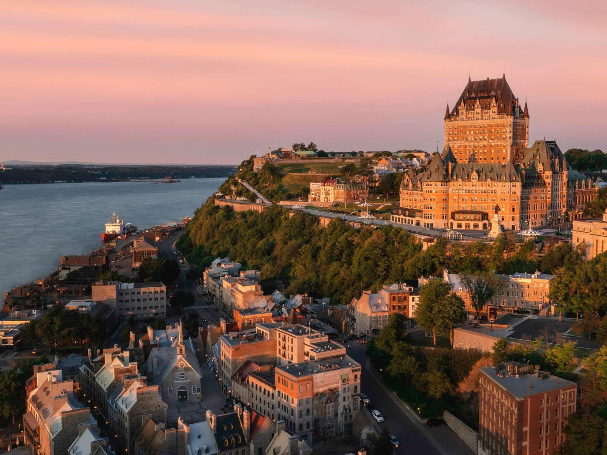 Fairmont Le Chateau Frontenac Quebec Exteriér fotografie Château Frontenac