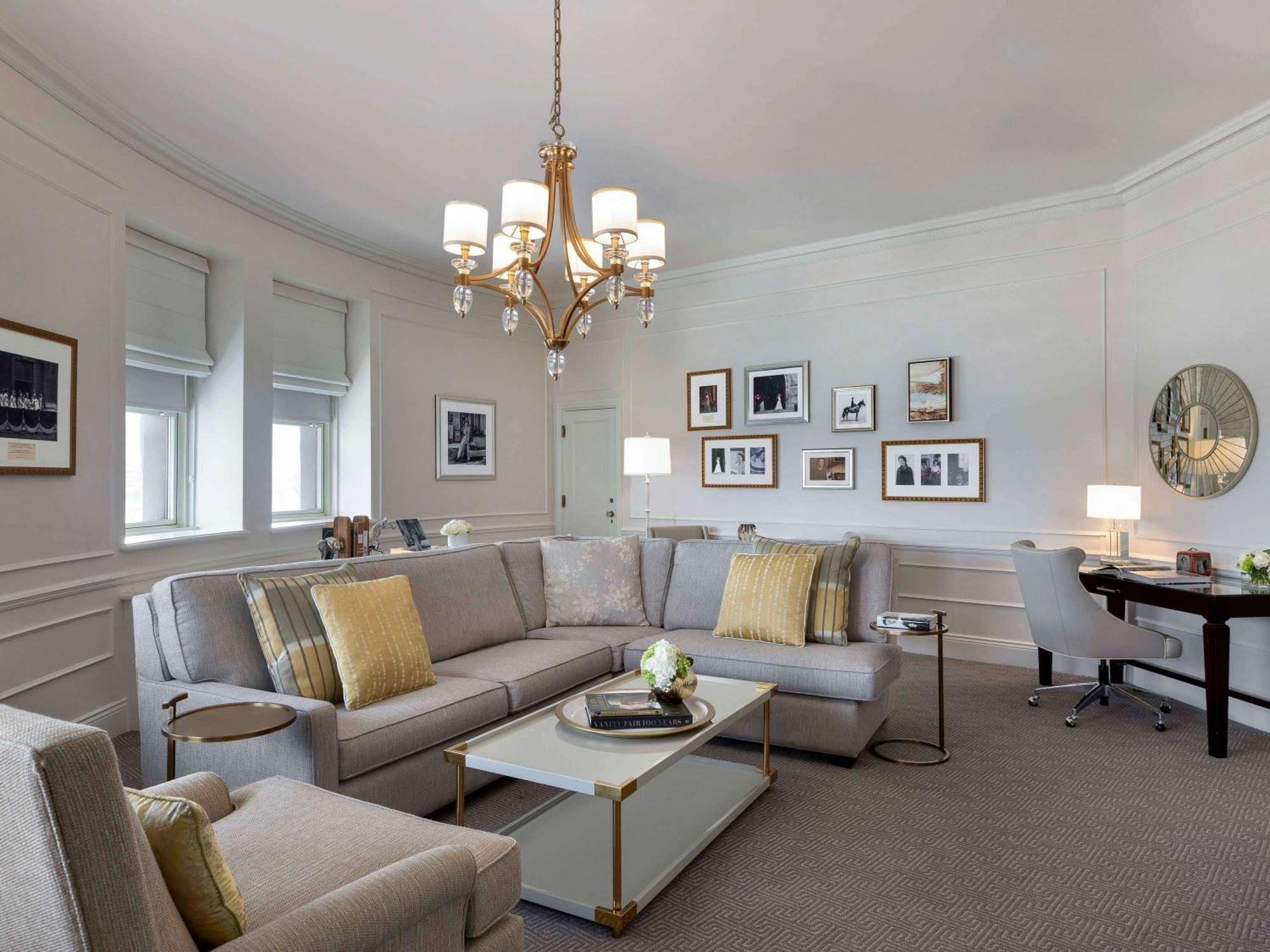 Fairmont Le Chateau Frontenac Quebec Exteriér fotografie The Vice Presidential Suite