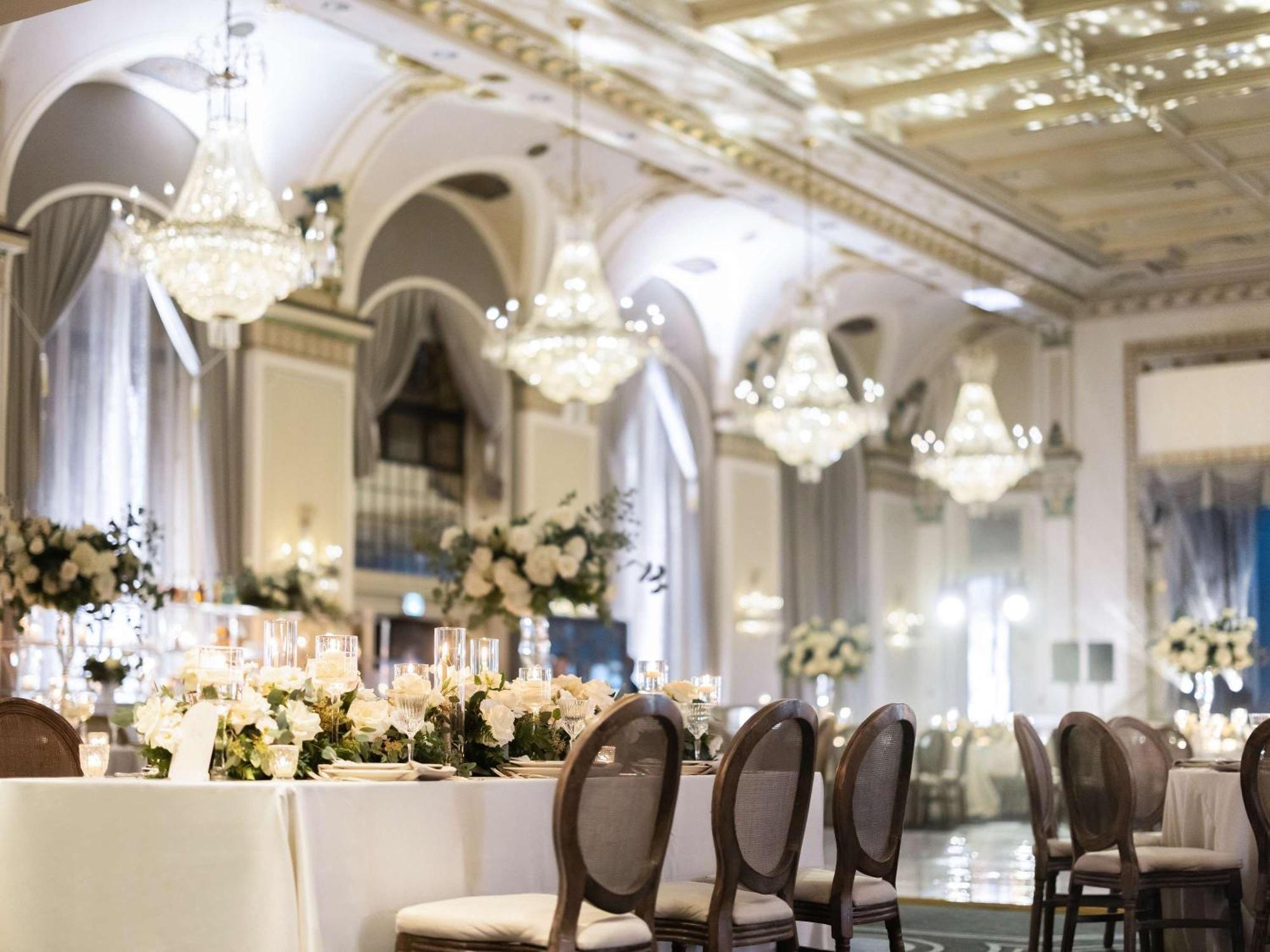 Fairmont Le Chateau Frontenac Quebec Exteriér fotografie The Crystal Ballroom