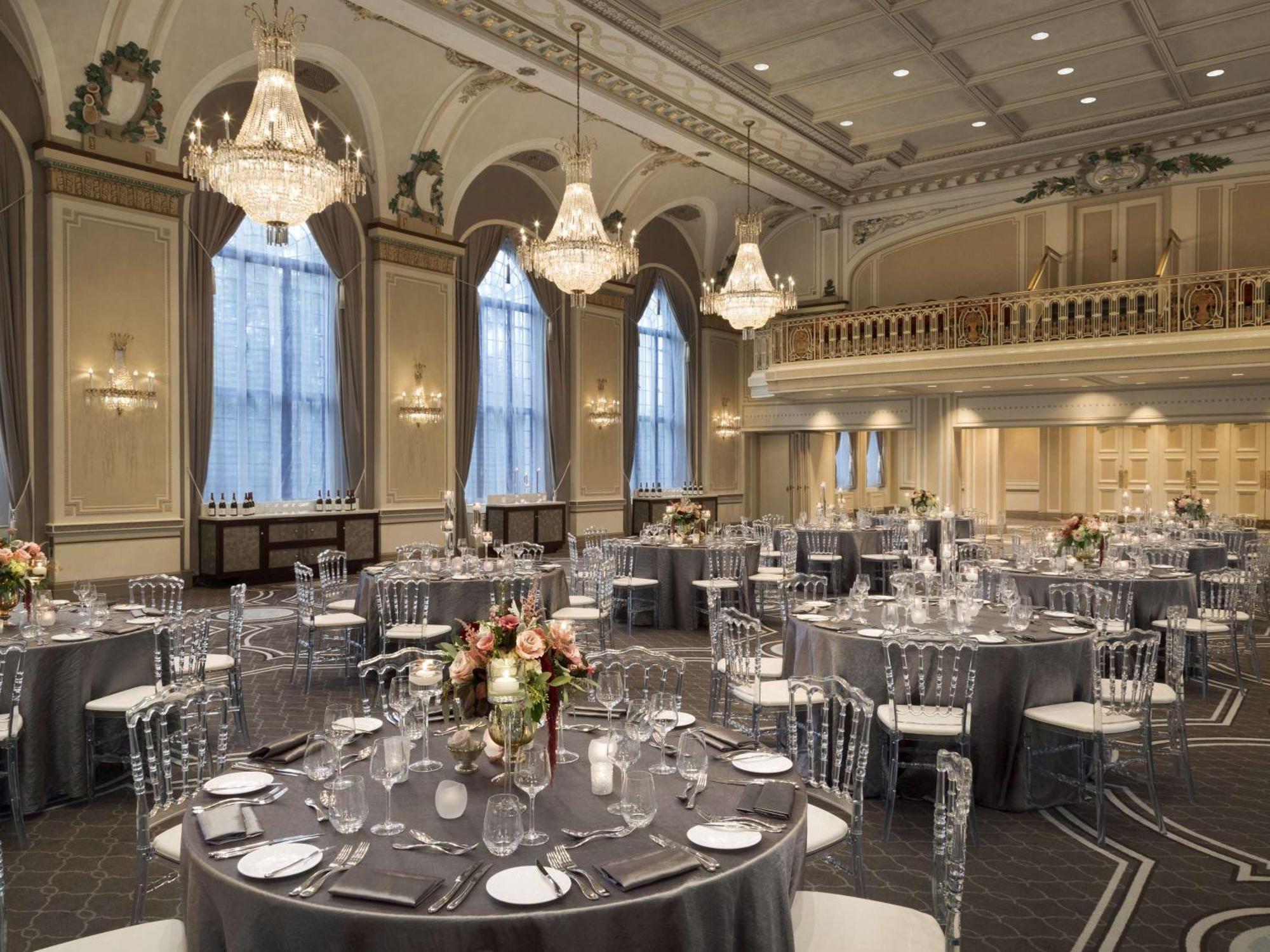 Fairmont Le Chateau Frontenac Quebec Exteriér fotografie The Grand Ballroom