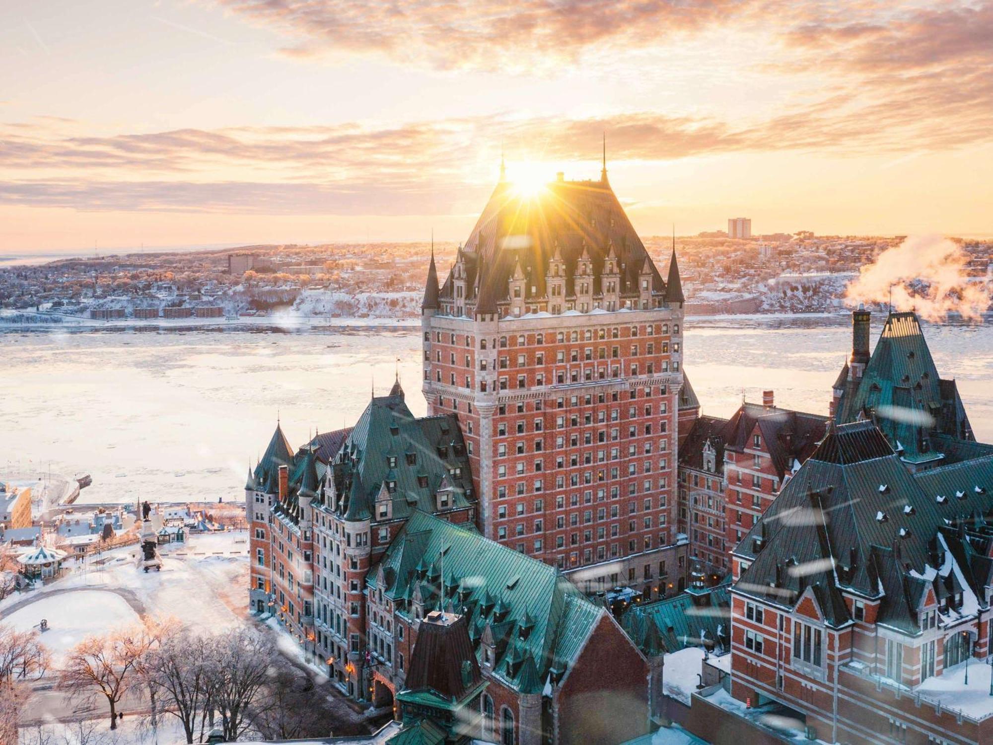 Fairmont Le Chateau Frontenac Quebec Exteriér fotografie Château Frontenac