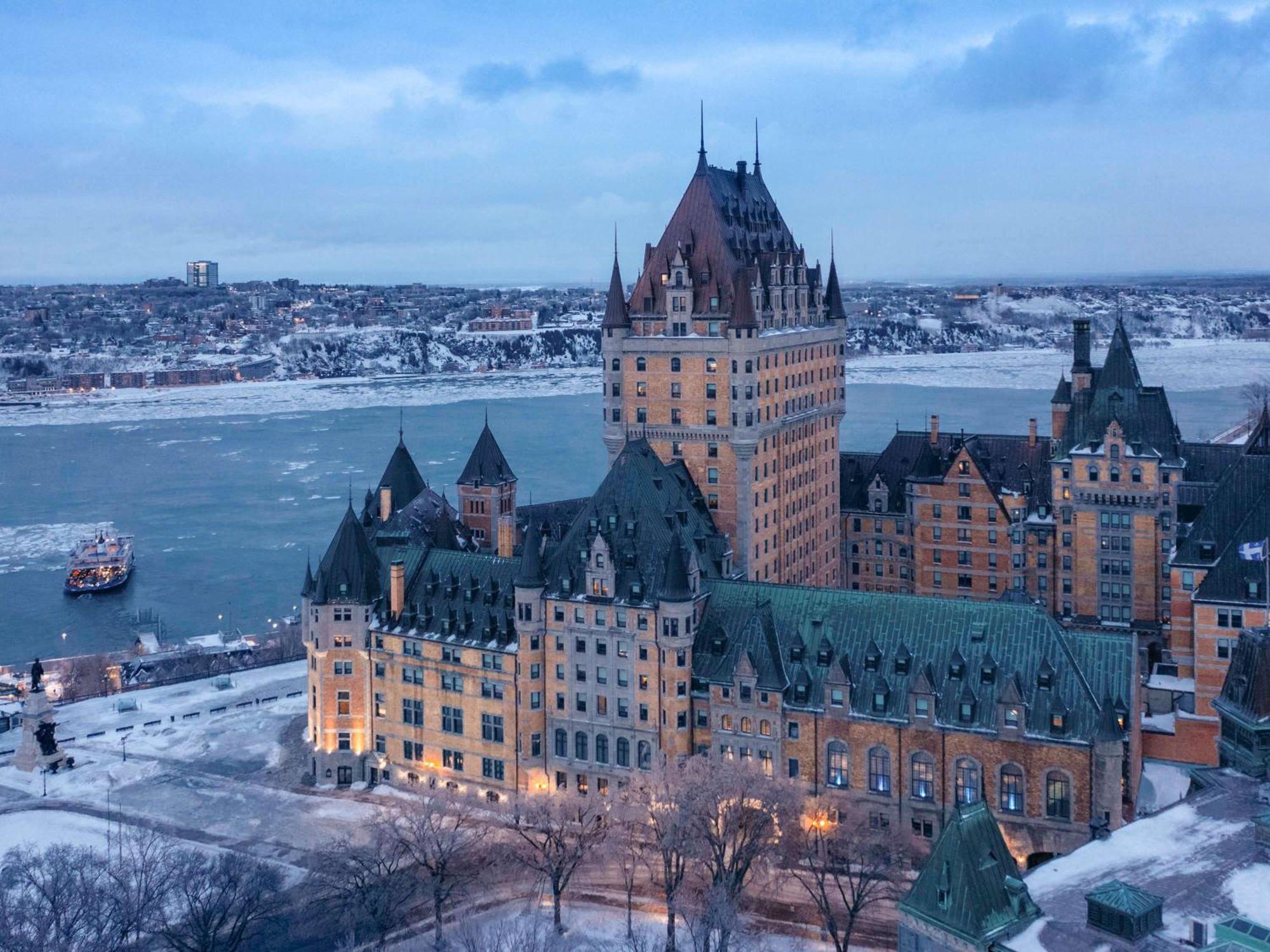 Fairmont Le Chateau Frontenac Quebec Exteriér fotografie Château Frontenac