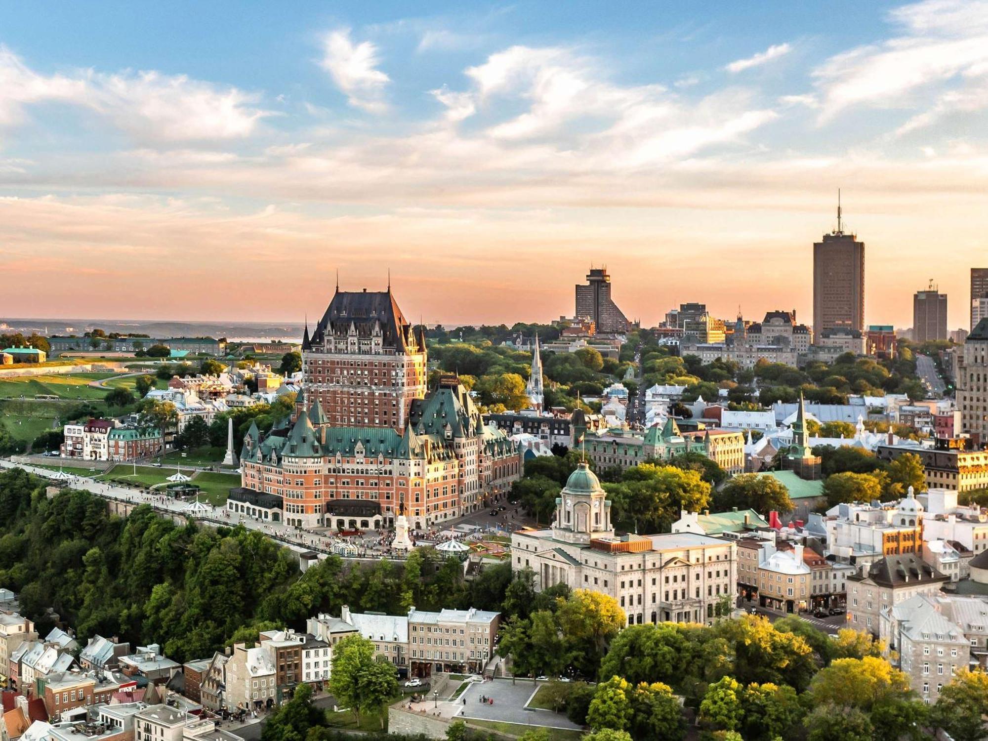 Fairmont Le Chateau Frontenac Quebec Exteriér fotografie Quebec City