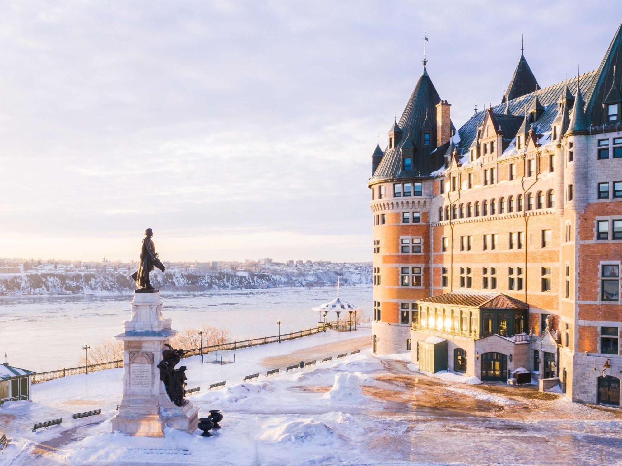 Fairmont Le Chateau Frontenac Quebec Exteriér fotografie Château Frontenac, Quebec City