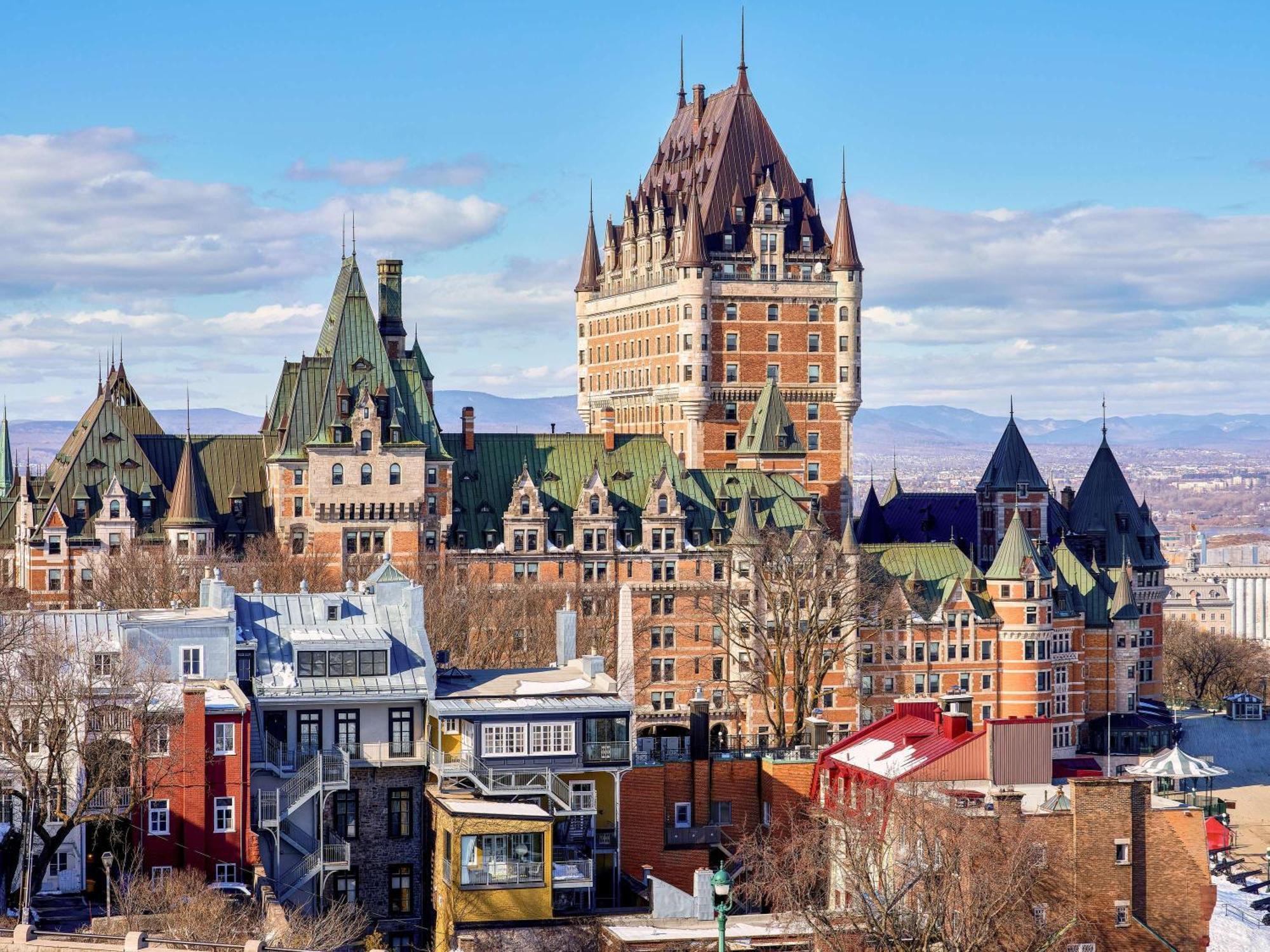 Fairmont Le Chateau Frontenac Quebec Exteriér fotografie Château Frontenac